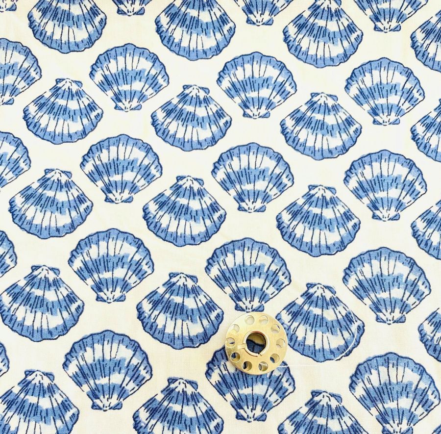 Fabric Modelo – Scallop Shells